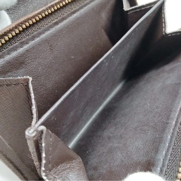 🤎Louis Vuitton Brown Portefeiulle Tresor Damier Compact Wallet | PRELOVED!!🤎 - Picture 5 of 9